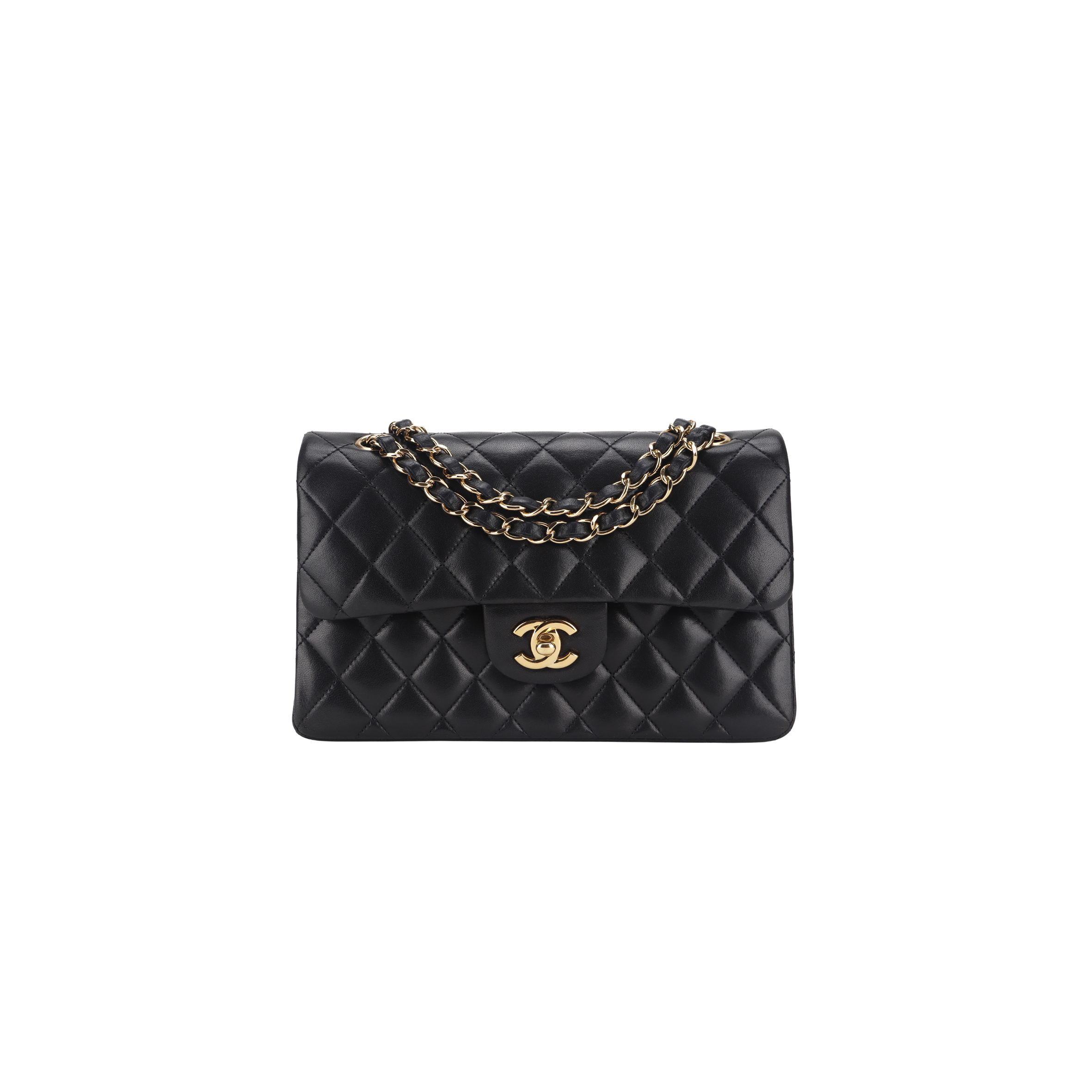 Ch*el master classic flap small black a01113  (23*14.5*6cm)